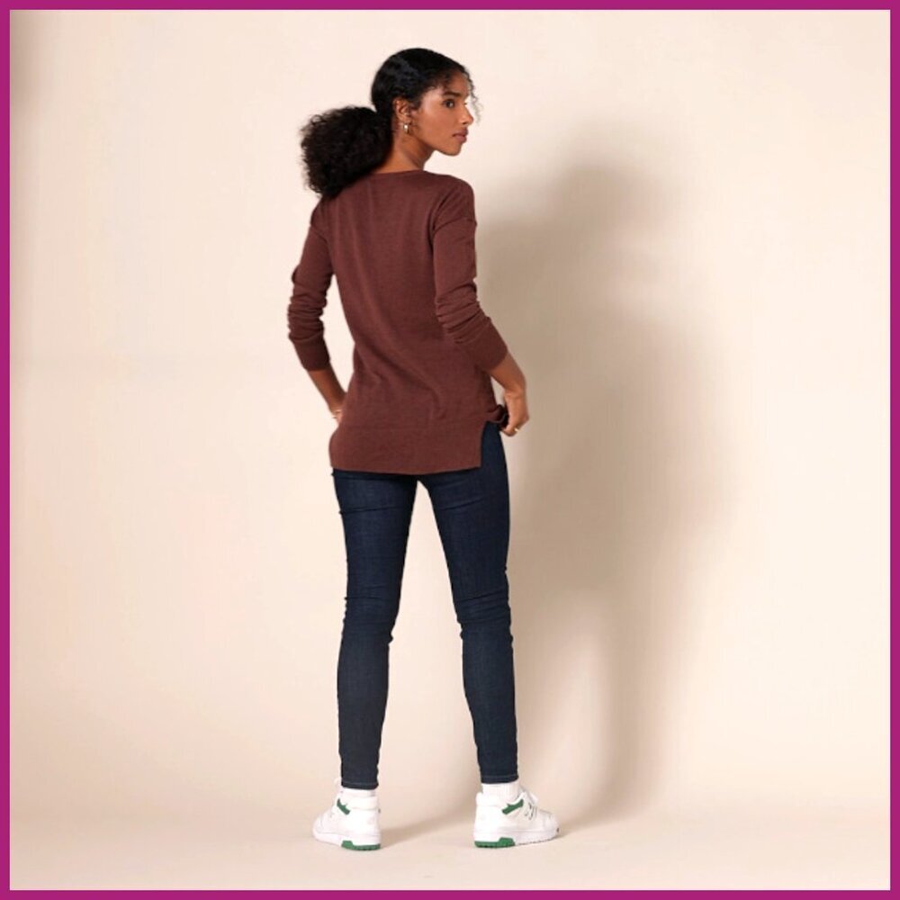 High-Rise Skinny Jeans with All-Day Stretch Cotton Blend - Picture 7 of 7